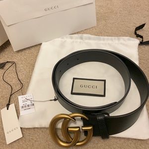 Gucci Double G Marmont Belt, Like New! Worn 2x!